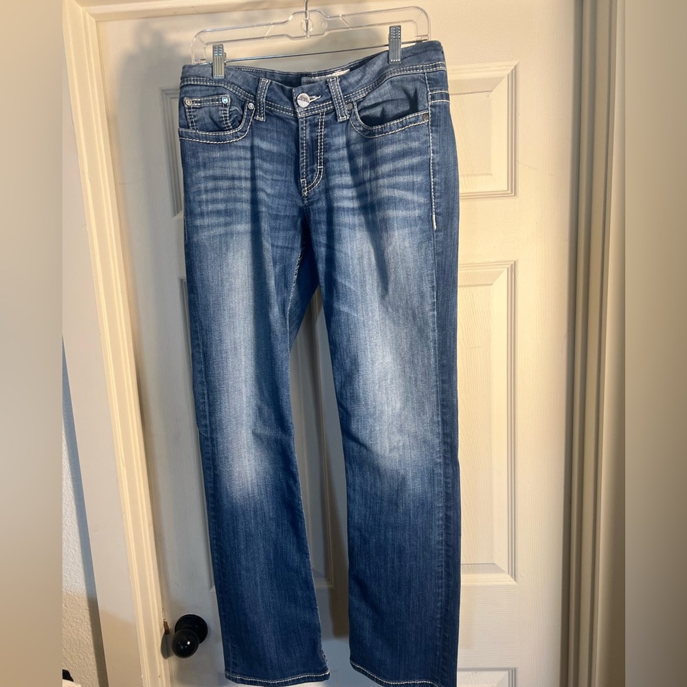 BKE Straight Leg Blue Jeans